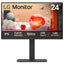 LG 24BA750-B 23.8 100HZ FHD 1920x1080 MONITOR HDMI DP USB-C RJ45 KVM HAS SPK 3YEARS WARRANTY