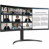 LG Ultrawide 34WR55QK-B 34" Class UW-QHD Curved Screen LCD Monitor - 21:9 - 34" Viewable - Vertical Alignment (VA) - 3440 x 1440 - 300 cd/m² - 5 ms - 100 Hz Refresh Rate - USB Type-C - HDMI - DisplayPort - VESA