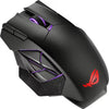 ASUS Wireless gaming mouse dual-mode connectivity 12 programmable buttons ROG 19 000 dpi sensor Exclusive Push-Fit Switch Sockets ROG Micro Switches ROG Paracord and Aura Sync RGB lighting 2 year warranty