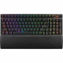 ASUS ROG STRIX SCOPE II 96 Mechanical Pre-Lude Hot Swappable Wireless Gaming Keyboard Storm Switch support multi-devices connection via ROG Omni Receiver battery life 1750 hours