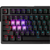 ROG Azoth Extreme customizable 75 gaming keyboard featuring a full aluminium alloy chassis carbon fibre positioning extended wrist rest 2.4 GHz SpeedNova tech SNOW Switch