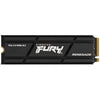 Kingston FURY Renegade 2 TB Solid State Drive - M.2 2280 Internal - PCI Express NVMe (PCI Express NVMe 4.0 x4) - Desktop PC, Notebook, Motherboard, PlayStation Device Supported - 2048 TB TBW - 7300 MB/s Maximum Read